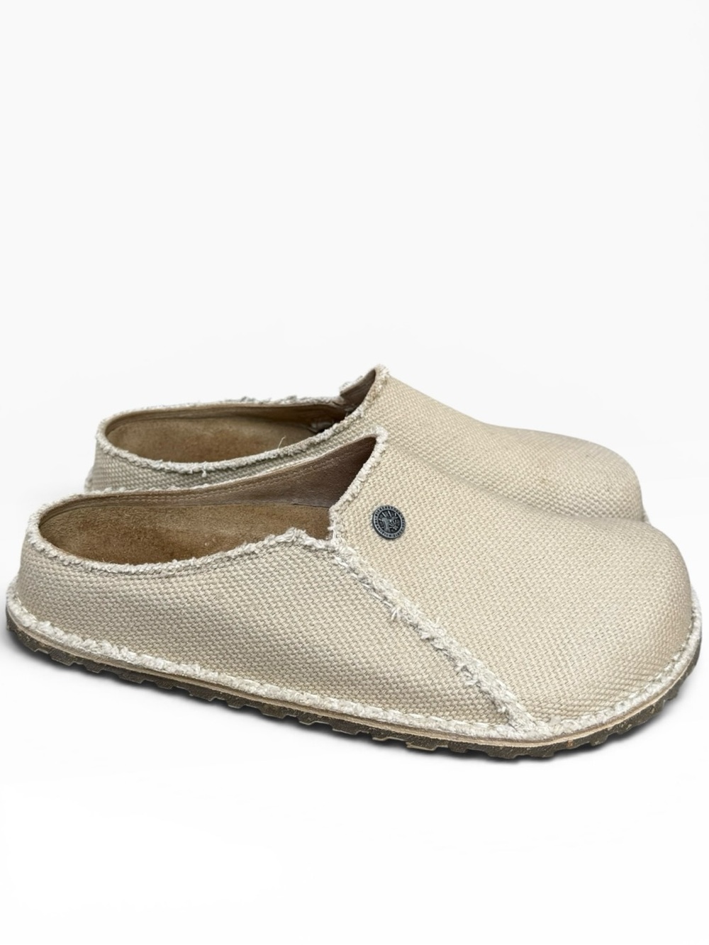 Birkenstock Zermatt Canvas Textile Eggshell Size W10/M8 EUR 41 Minimalist boho